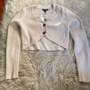 Cotton candy LA cropped cardi